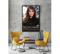 Melania Trump Pro Trump - Cartel de metal con texto en inglés "Support Our President" (Apoyo a nuestro presidente)