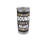 MELANIE Personalized Women's Gift Custom MELANIE Vaso térmico de acero inoxidable de doble pared