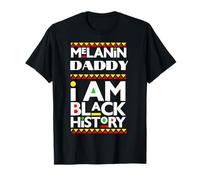 Melanin Daddy Soy Black History Febrero Blackity Bruh Hombre Camiseta