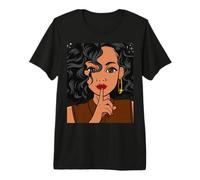 Melanin Mujeres Juneteenth Queen Black Girl Magic Sista Love Camiseta Premium