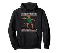 Melanin Prince Christmas Black Boy, Navidad, Piel marrón, diversión para niños Sudadera con Capucha