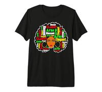 Melanin Queens Sista Black History Juneteenth Mujer Reina Camiseta Premium