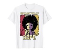 Melanina Africana del Orgullo Negro sin disculpas Camiseta