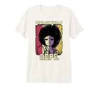 Melanina Africana del Orgullo Negro sin disculpas Camiseta Premium