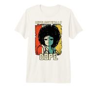 Melanina Afro Africana del Orgullo Negro sin disculpas Camiseta Premium