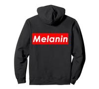 Melanina Black History Month Pigmento Tono de Piel Melanado Sudadera con Capucha