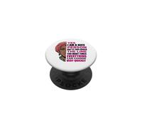 melanina Chica Negra mágica Piel marrón niñas Sista Mujer PopSockets PopGrip Adhesivo