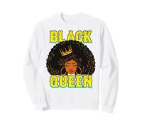 melanina Chica Negra mágica Piel marrón niñas Sista Mujer Sudadera