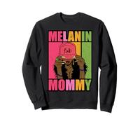 melanina Mami afroamericana Madre Negra mamá mamá Vibraciones Sudadera
