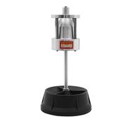 MELAQULY Equilibrio de neumáticos, Equilibrio de ruedas de coche con un diámetro de 1-1/2" a 4", equilibrador de neumáticos manual para camiones ligeros y remolques (plata+negro)