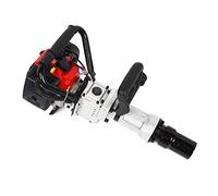 MELAQULY Pila de gasolina, 900 W, 32,7 cc, motor de dos tiempos, 32,7 cm³, kit de controlador de gasolina 8500 rpm, 1700-2230 BPM, depósito de 0,9 l para valla, granja y jardín