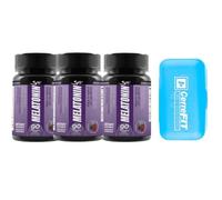 Melatonin Sculpt PACK 3 + Pastillero - Frutos del bosque 1.9mg - (90 comp Masticables)