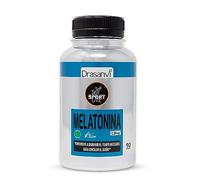 Drasanvi SPORT LIVE MELATONINA 1,9mg pura by - Contribuye a disminuir el tiempo necesario para conciliar el sueño - VEGANO - SIN GLUTEN - 90 cápsulas