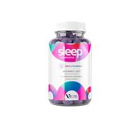 Melatonina 1mg Gominolas para Dormir Adultos - 60 Gummies con Valeriana, Pasiflora y Vitamina B6 - Ayuda a Conciliar el Sueño Rápido y Descanso Profundo - Sin Azúcar, Sabor Frambuesa