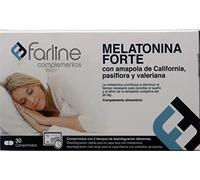 Melatonina Forte Farline 1,85 mg 30 comprimidos bicapa con liberación independiente