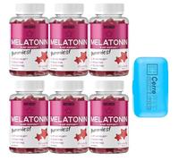 Melatonina PACK 8 + Pastillero - Weider (60 Gummies) (8 Unidad, Fresa)
