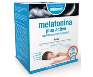 MELATONINA PLUS ACTIVE 60+30 COMPR NATURMIL