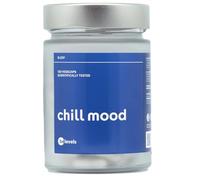 Melatonina Pura 1.9 mg con Magnesio + Triptófano para el Sueño + Apoyo al Descanso y la Relajación + Vitaminas B6 + D + C + Zinc - Suplemento Vegano Sin Gluten 120 Cápsulas | chill mood - be levels