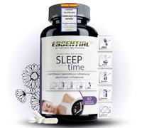 Melatonina Pura con Triptófano, Manzanilla y Vitaminas B5 y B6, 60U | Conciliación rápida del Sueño, Elimina el Insomnio y Mejora el descanso, Efecto rápido en 30 minutos, Duraderos hasta 8 horas