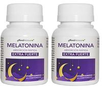 MELATONINA PURA EXTRA FUERTE (Suministro Por 12 Meses)|Suplemento Para Dormir De Liberación Prolongada | 365 Comprimidos De Alta Dosis Con 1 MG. De Melatonina I Sin Gluten Y Lactosa (Paquete de 2)