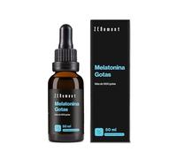 Melatonina Pura Gotas - Dosificación Flexible - Conciliación Sueño - 50 mL | contribuye a reducir el tiempo necesario para conciliar el sueño - Niños y Adultos - Vegano, Sin Gluten - Zenement