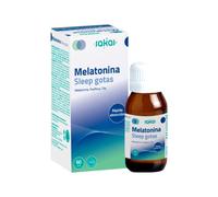 MELATONINA SLEEP GOTAS | Melatonina Líquida 1,9 mg con Pasiflora y Tila | Para CONCILIAR SUEÑO RÁPIDO y REGULAR RITMO CIRCADIANO | Sabor Limón | Vegano, Sin gluten - SAKAI