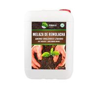 Melaza de Remolacha para Compost, Plantas y Cultivo Ecológico - Abono Orgánico Líquido de Alta Pureza, 12 kg - POBALLE