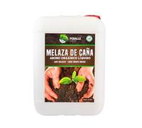 MELAZA POBALLE para COMPOST - Melaza para cultivo, cosechas y plantas. Garrafa de 12 kg de MELAZA de Caña de alta pureza. Genérico
