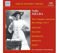 Melba,Nellie - Enregistrements Americains /Vol.2