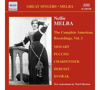 Melba, Nellie - Enregistrements Americains /Vol.3