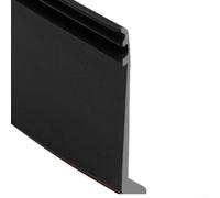 Melbolda Protector de lluvia para ventana orientado al drenaje compatible con perfiles de ventana deslizante y abatible estándar y para tipos de marcos de puerta (5 x 200 cm)