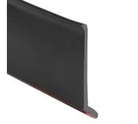 Melbolda Protector de lluvia para ventana orientado al drenaje compatible con perfiles de ventana deslizante y abatible estándar y para tipos de marcos de puerta (4,3 x 100 cm)