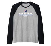 Melbourne Australia Camiseta Manga Raglan