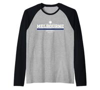 Melbourne Australia Camiseta Manga Raglan