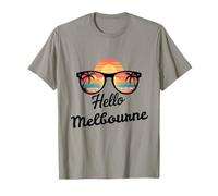 Melbourne Australia Hola Viajes Vacaciones Camiseta