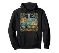 Melbourne Australia Travel Souvenir Landmark Regalo turístico Sudadera con Capucha