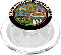 Melbourne, Australia, Viaje de IDA y Vuelta, Recuerdo, Ciudad, Regalo turístico PopSockets PopGrip para MagSafe