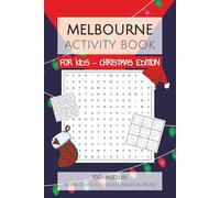 Melbourne Football Club Activity Book FOR KIDS - CHRISTMAS EDITION: 100+ Word Search, Sudoku & Mazes with Easy to Read Print about everything ... Gifts for Christmas, KK and Holidays