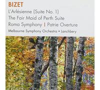 Melbourne Symphony Orchestra/Lanchbery - L'Arlesienne, Roma Symphony, Patrie Overture etc.