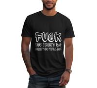 Melbrakin Camiseta Joder, no haré lo Que me digas para Mujer, Hombre y Adulto.