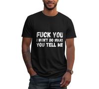 Melbrakin Camiseta Joder, no haré lo Que me digas para Mujer, Hombre y Adulto.