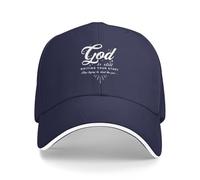 Melbrakin Dios Sigue escribiendo tu Historia. Gorra de béisbol de Perfil bajo para Hombres y Mujeres, Estilo Camionero, Ideal para Deportes al Aire Libre.