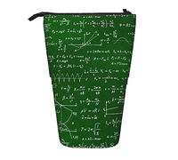 Melbrakin Estuche para lápices con fórmulas de Ecuaciones matemáticas, Estuche para lápices con Soporte, Estuche telescópico para lápices, Estuche para lápices