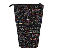 Melbrakin Estuche telescópico con Estampado de fórmulas matemáticas Coloridas