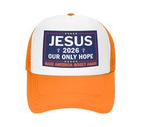 Melbrakin Gorra de béisbol de Jesús 2026 Gorra de Camionero de Jesús 2026 Nuestra única Esperanza