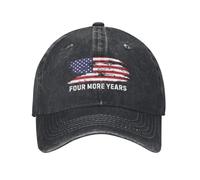 Melbrakin Gorra de Camionero Vaquera Retro roja de Four More Years