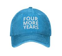 Melbrakin Gorra de Camionero Vaquera Retro roja de Four More Years