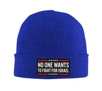 Melbrakin Nadie Quiere Luchar por Israel. Gorro Liberen a Estados Unidos de Israel. Gorros de Invierno para Hombres y Mujeres.