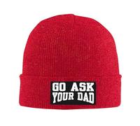 Melbrakin Pregúntale a tu papá Gorro Tejido para papá Gorro de Abuelo