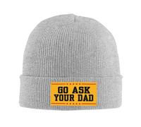 Melbrakin Pregúntale a tu papá Gorro Tejido para papá Gorro de Abuelo